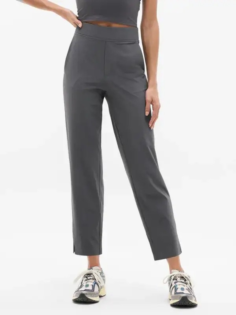 Women’s Athleta Brooklyn Mid Rise Ankle Pant(Shadow Grey)- Size 6 Petite